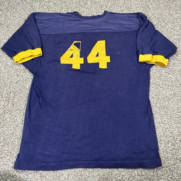 50s Russel Southern Co Athletic Sigma Chi Jersey #44 True Vintage Sz Medium